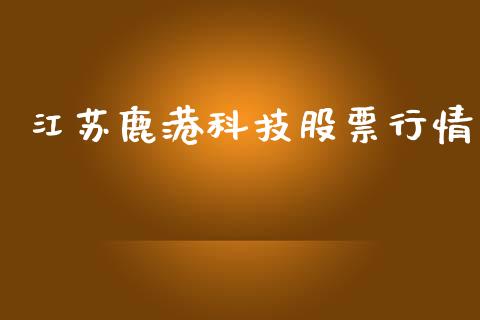 江苏鹿港科技股票行情_https://www.apanben.com_股市指导_第1张