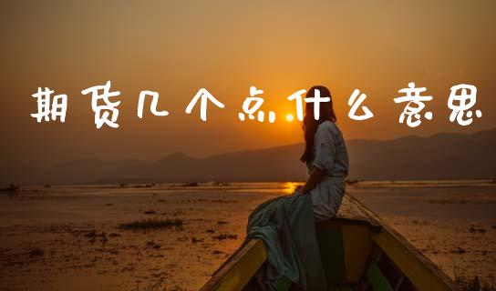期货几个点什么意思_https://www.apanben.com_期货学院_第1张